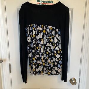 Floral Long Sleeve Kids Top